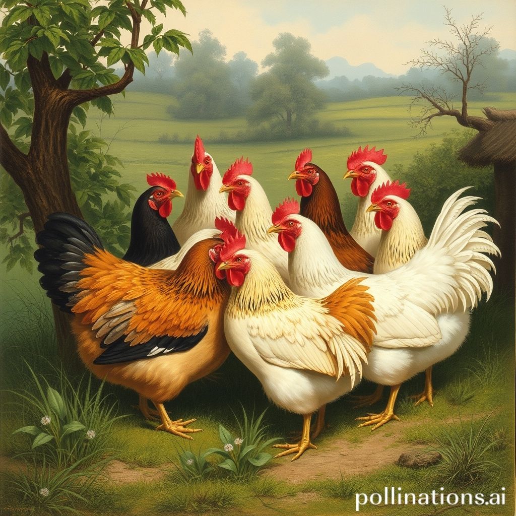 how do chickens protect themselves from predators